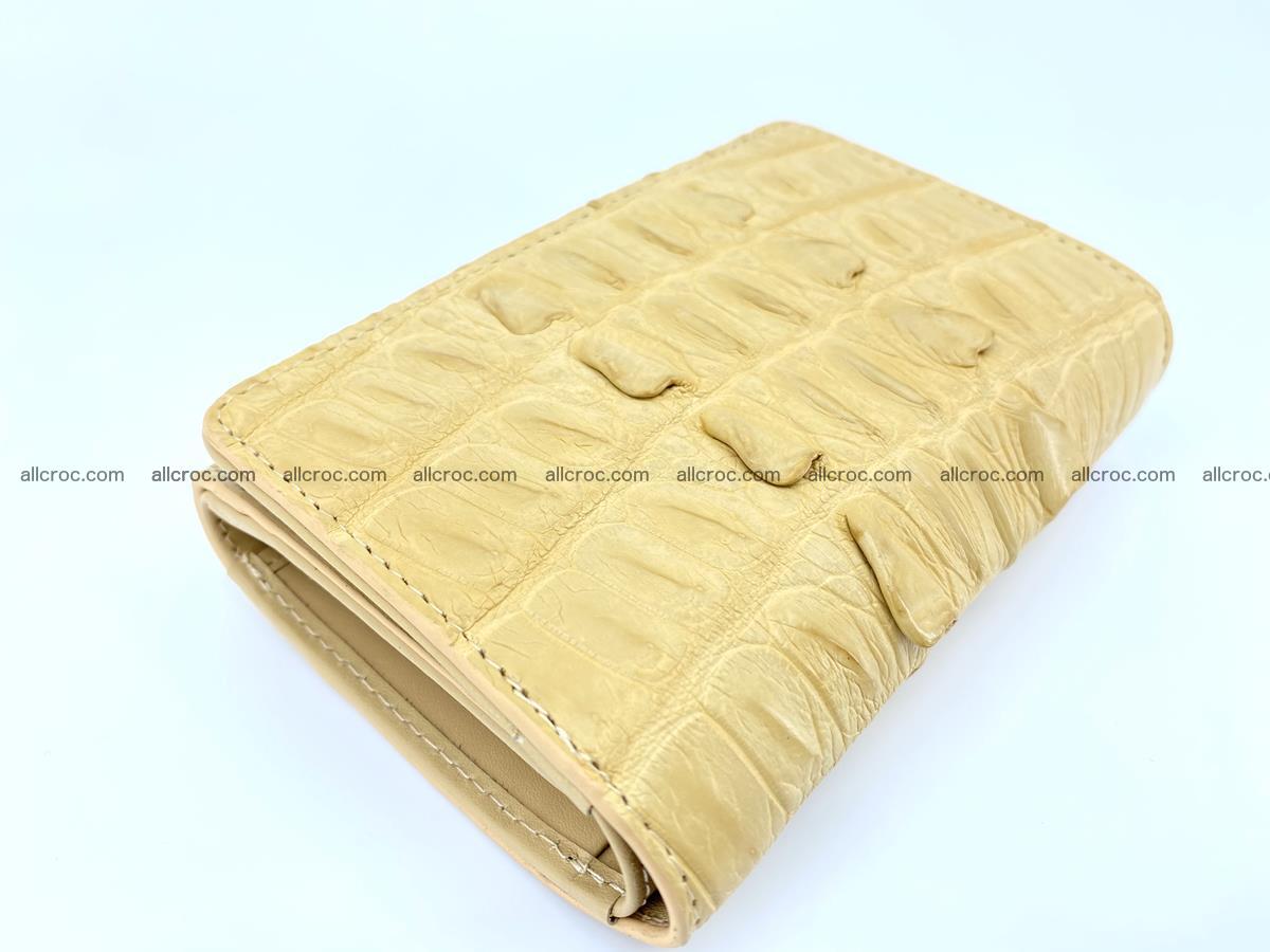 Crocodile skin wallet for women 403 Foto 4