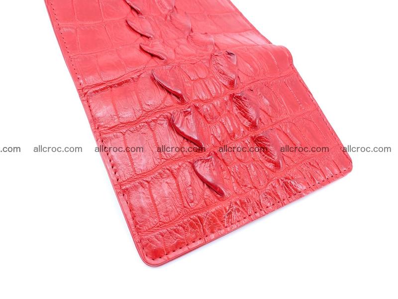 Crocodile skin wallet for women 394