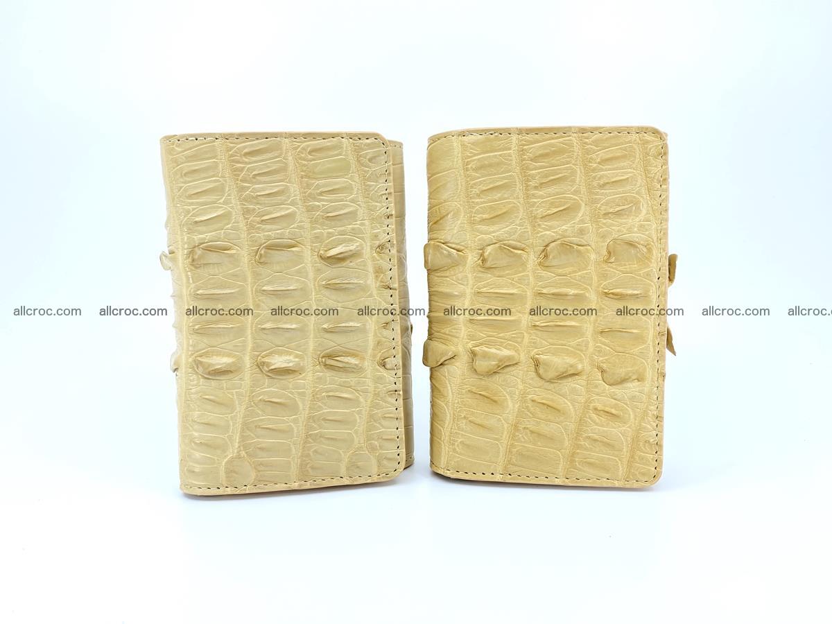 Crocodile skin wallet for women 403 Foto 10