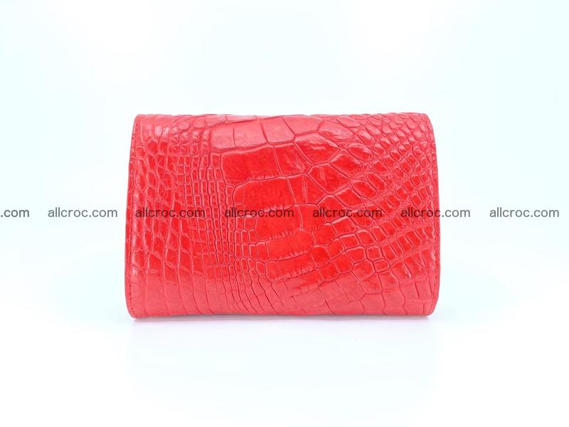 Crocodile skin wallet for women 958