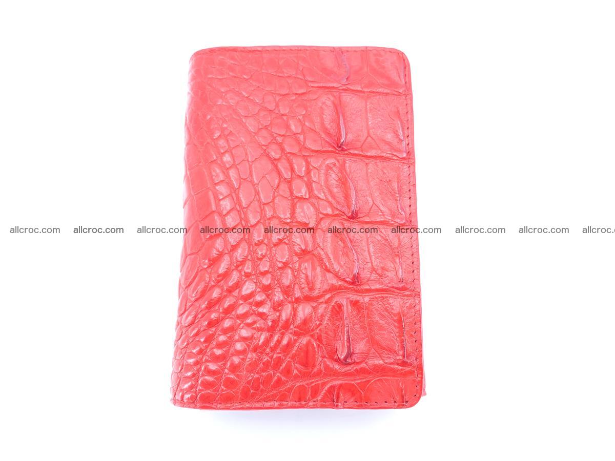 Crocodile skin wallet for women 958 Foto 2