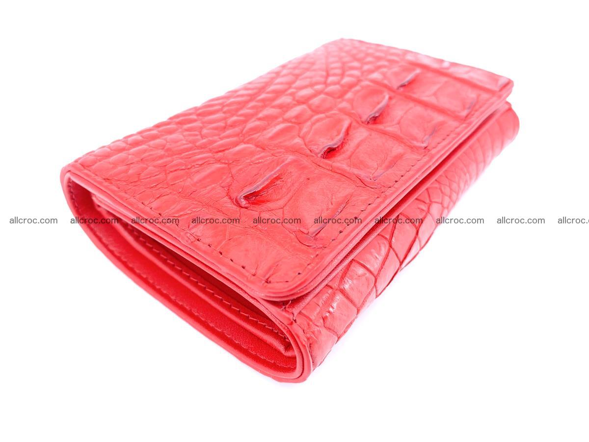 Crocodile skin wallet for women 958 Foto 4