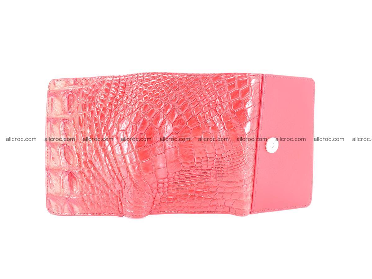 Crocodile skin wallet for women 958 Foto 8