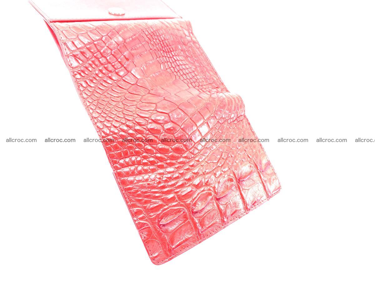 Crocodile skin wallet for women 958 Foto 9