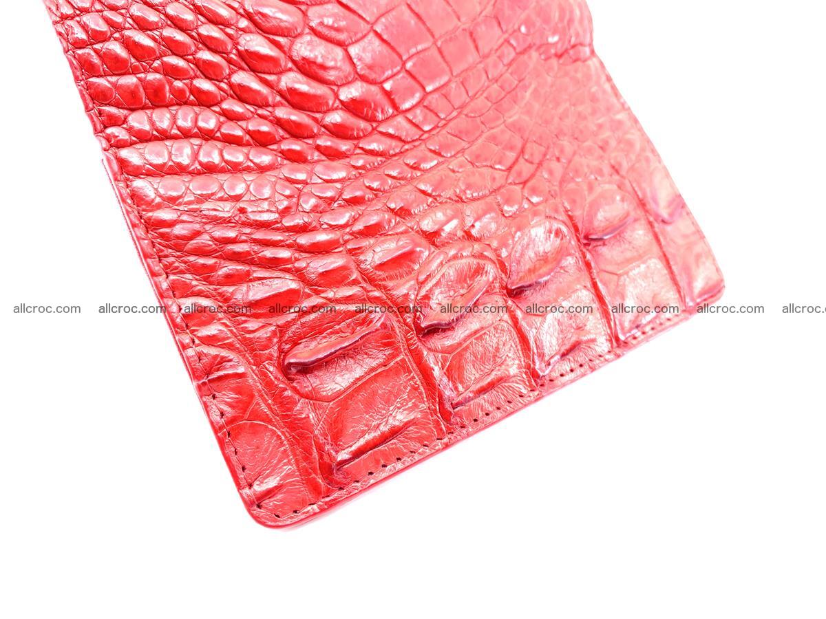Crocodile skin wallet for women 958 Foto 10