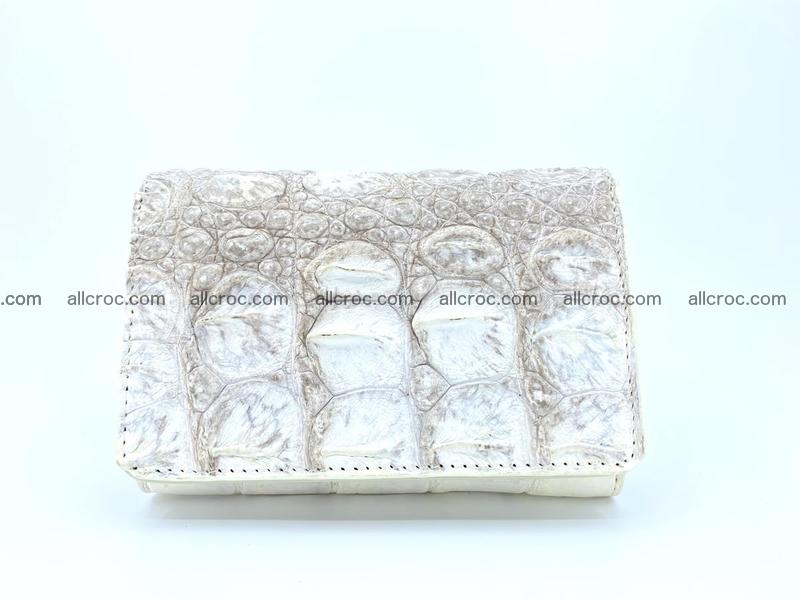 Crocodile skin wallet for women 960