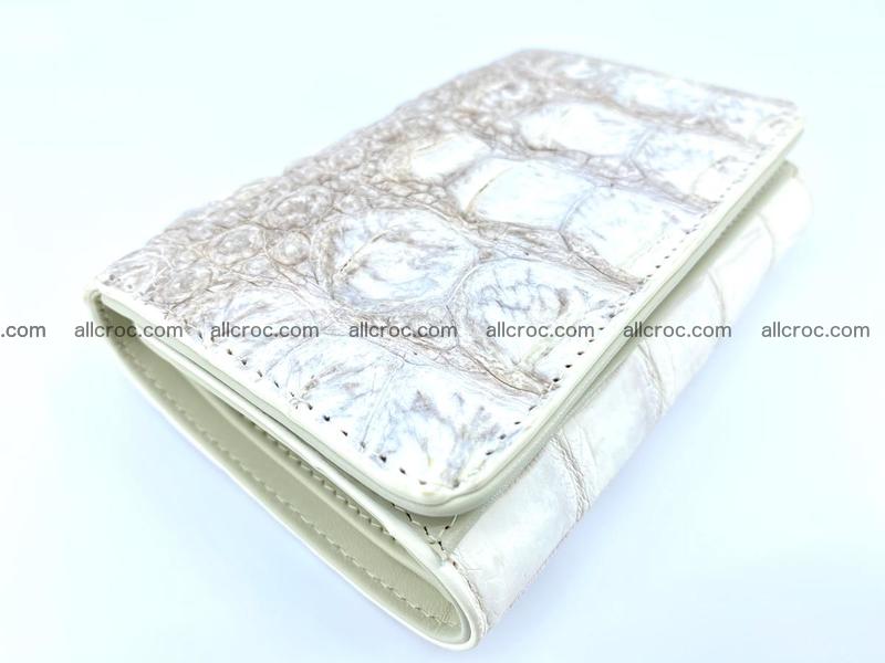 Crocodile skin wallet for women 960