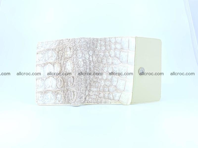 Crocodile skin wallet for women 960