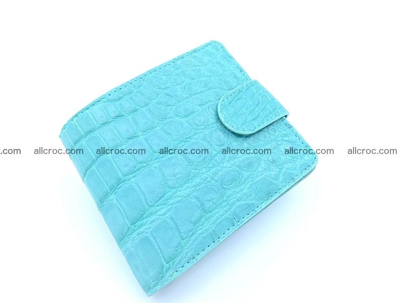 Crocodile skin wallet, small billfold 1429