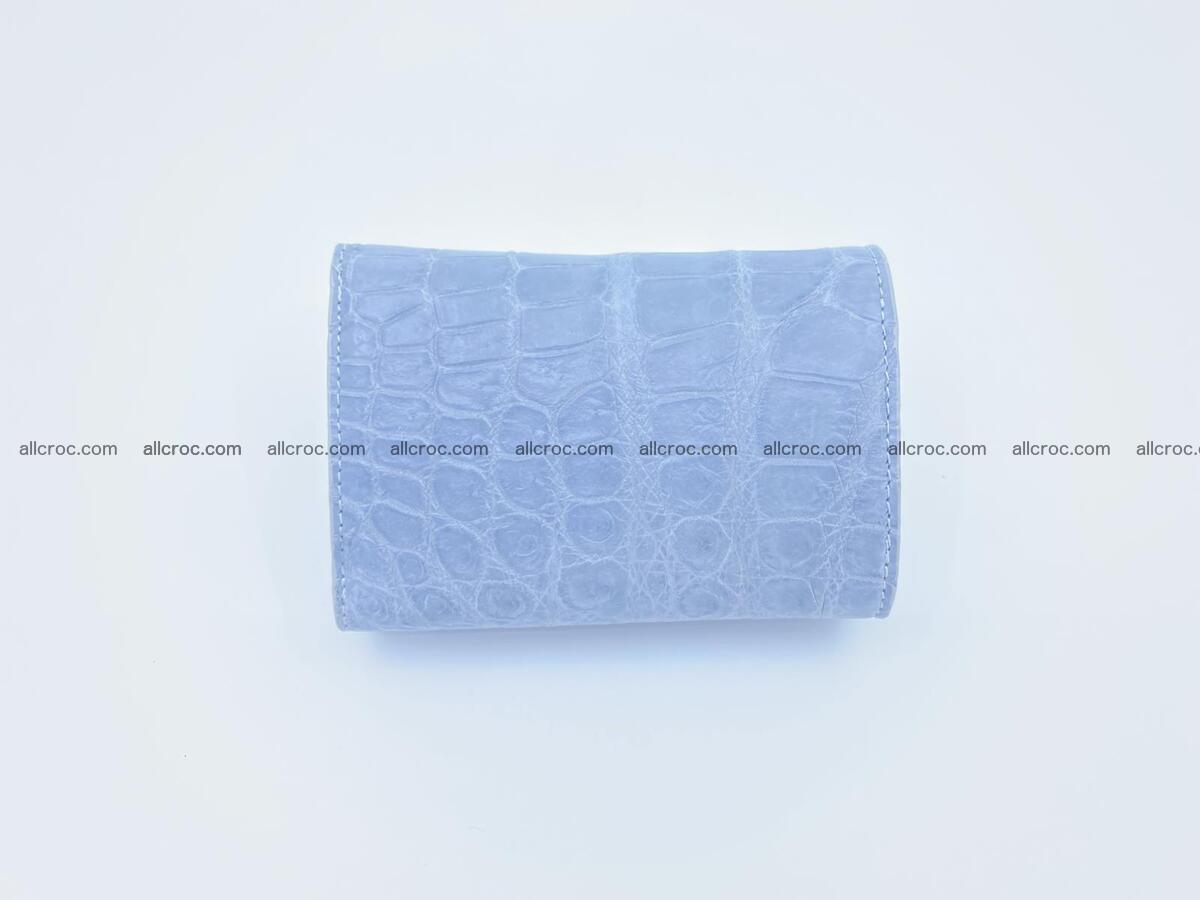 Crocodile skin wallet trifold 1634 Foto 1