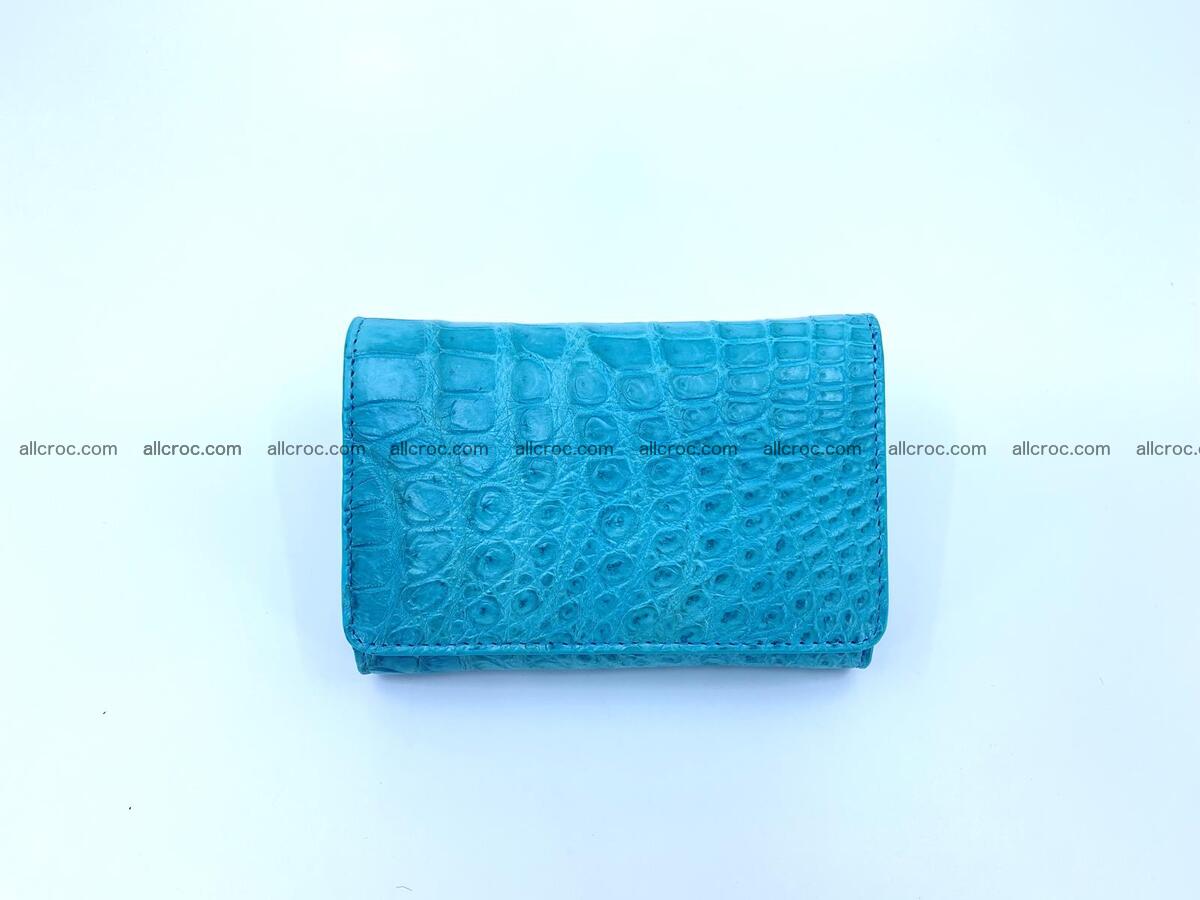 Crocodile skin wallet trifold 1633 Foto 0