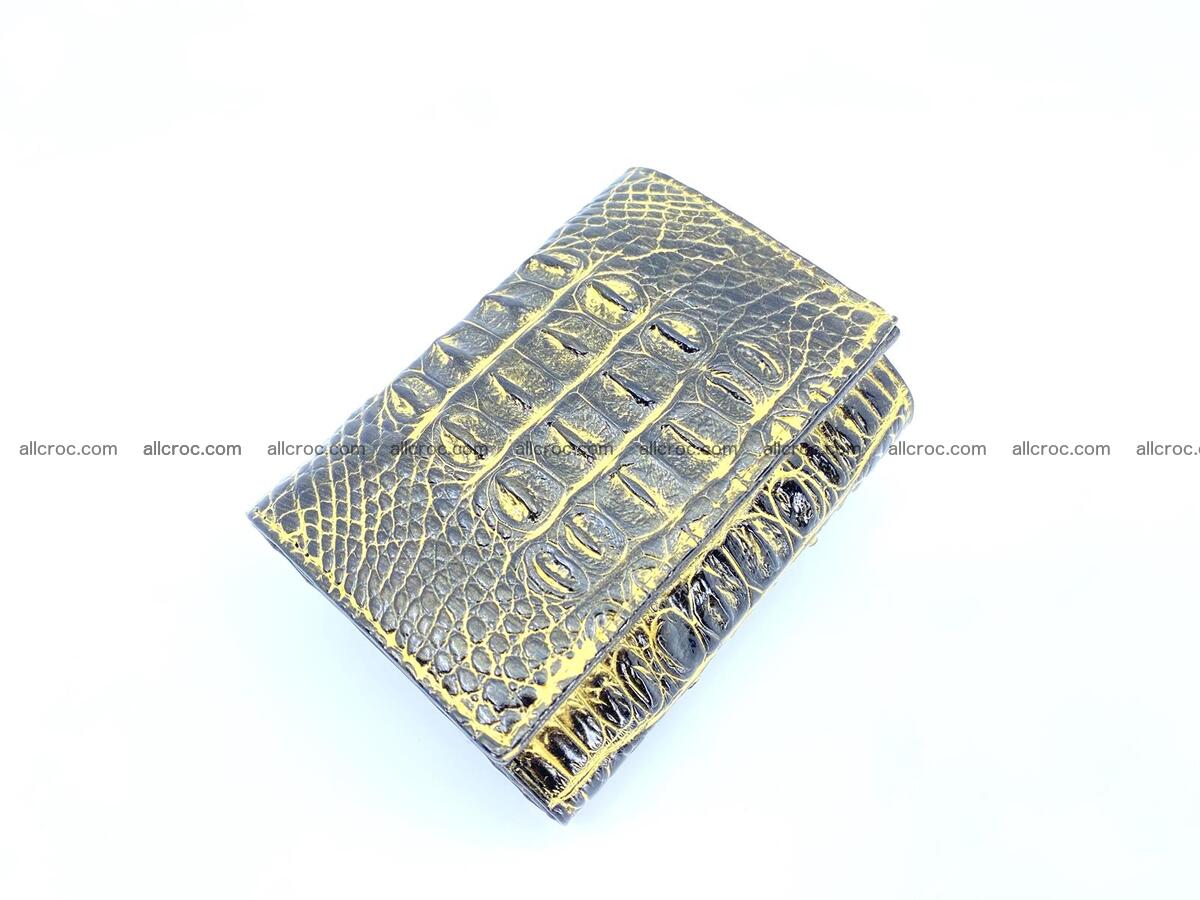 crocodile skin wallet trifold 1295 Foto 4