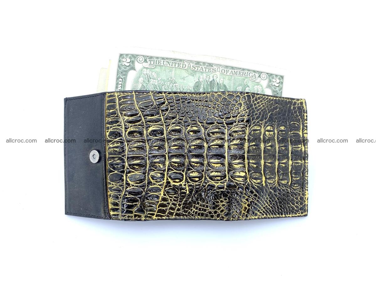 crocodile skin wallet trifold 1295 Foto 6