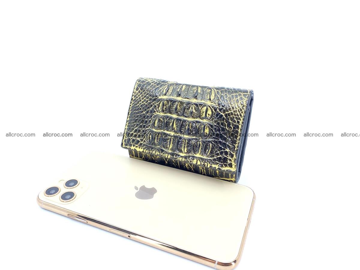 crocodile skin wallet trifold 1295 Foto 7