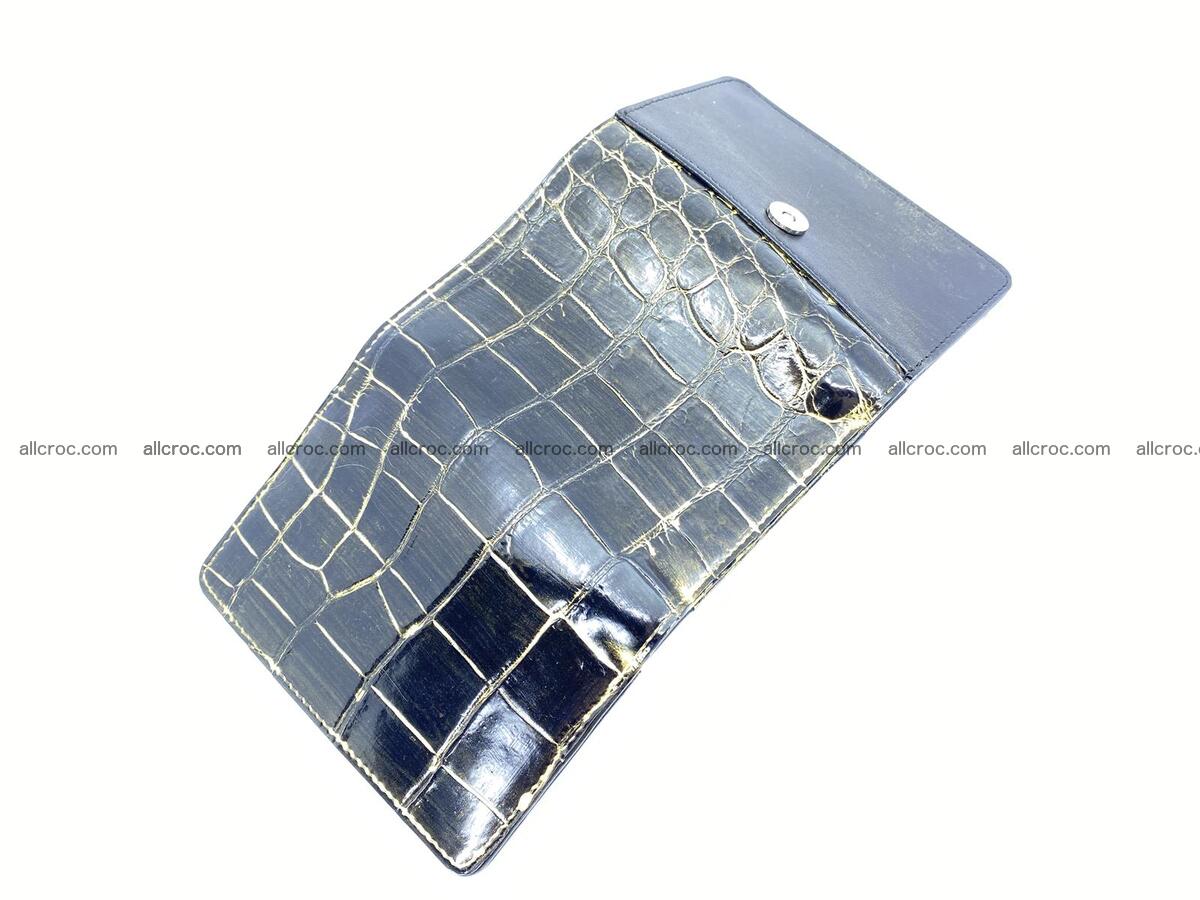 Crocodile skin wallet trifold 1298 Foto 3