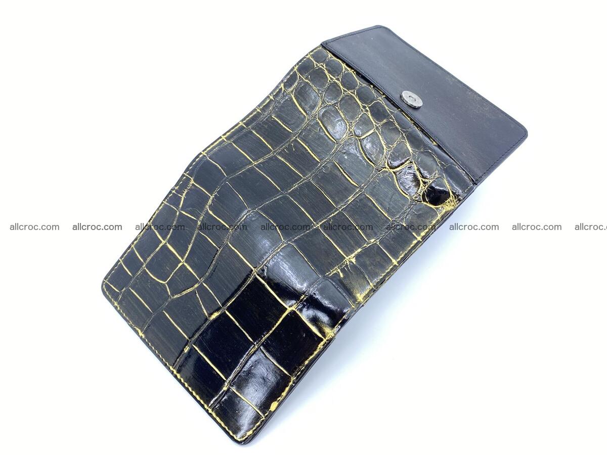 Crocodile skin wallet trifold 1298 Foto 5
