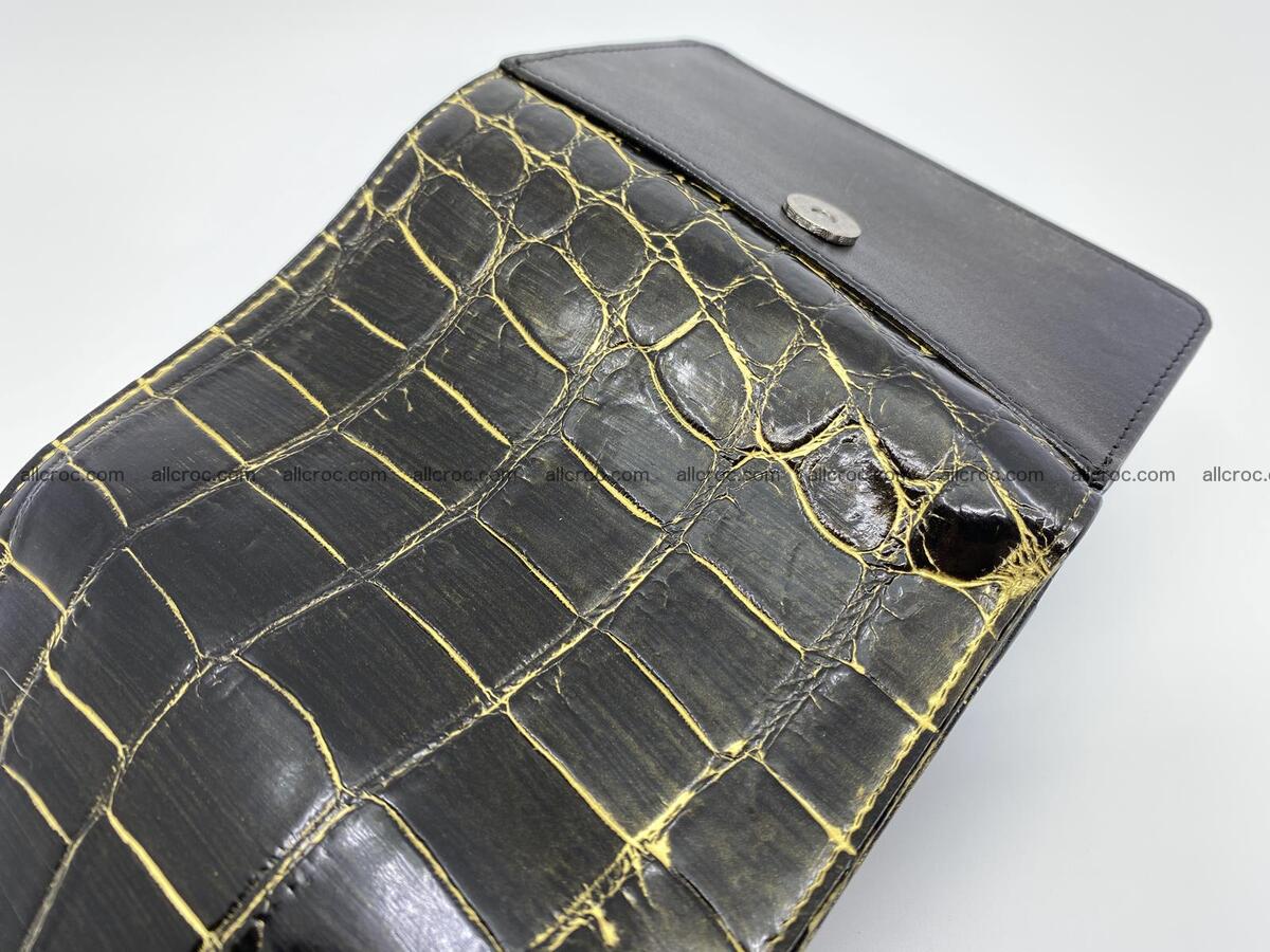 Crocodile skin wallet trifold 1298 Foto 6