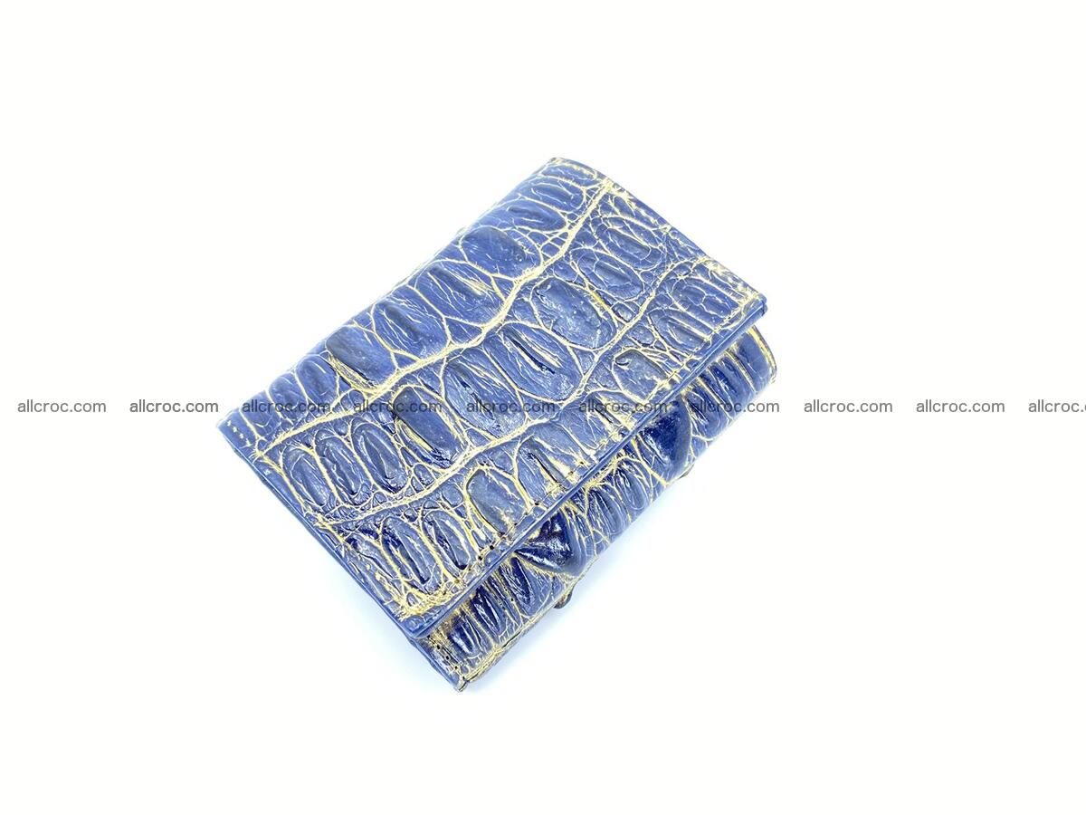 crocodile skin wallet trifold 1294 Foto 1