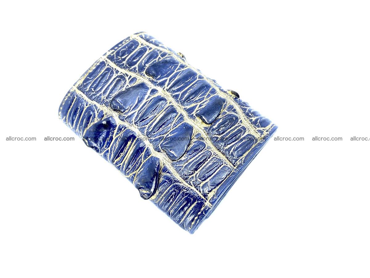 crocodile skin wallet trifold 1294 Foto 2