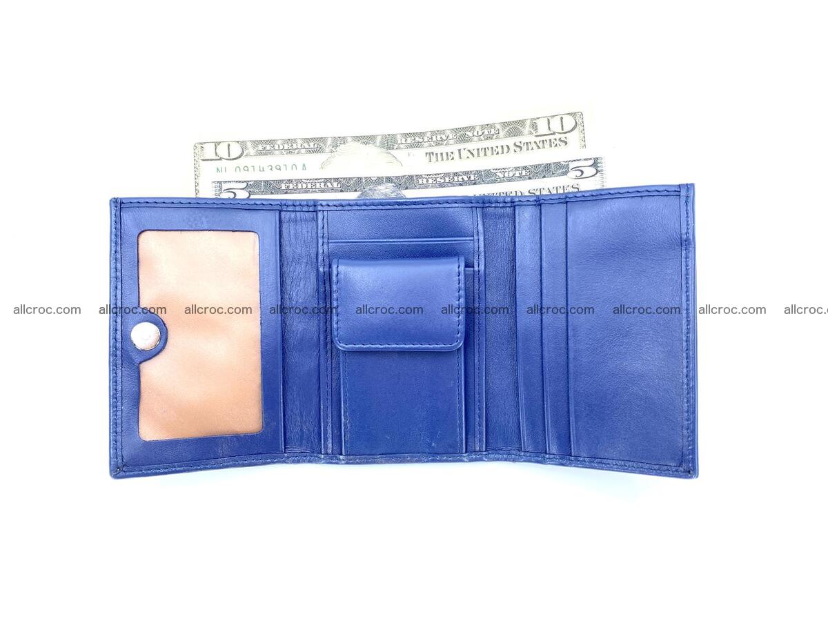 crocodile skin wallet trifold 1294 Foto 5
