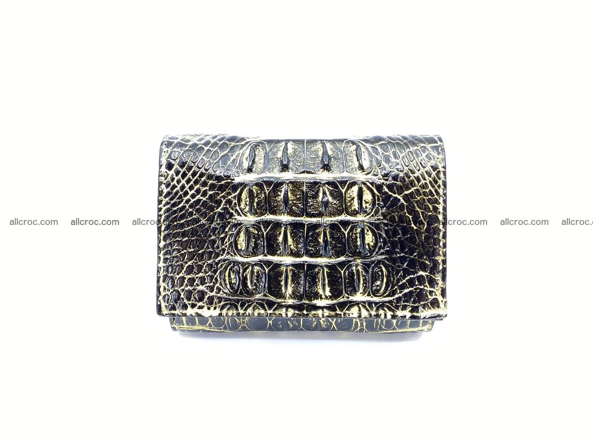 crocodile skin wallet trifold 1295 Foto 0