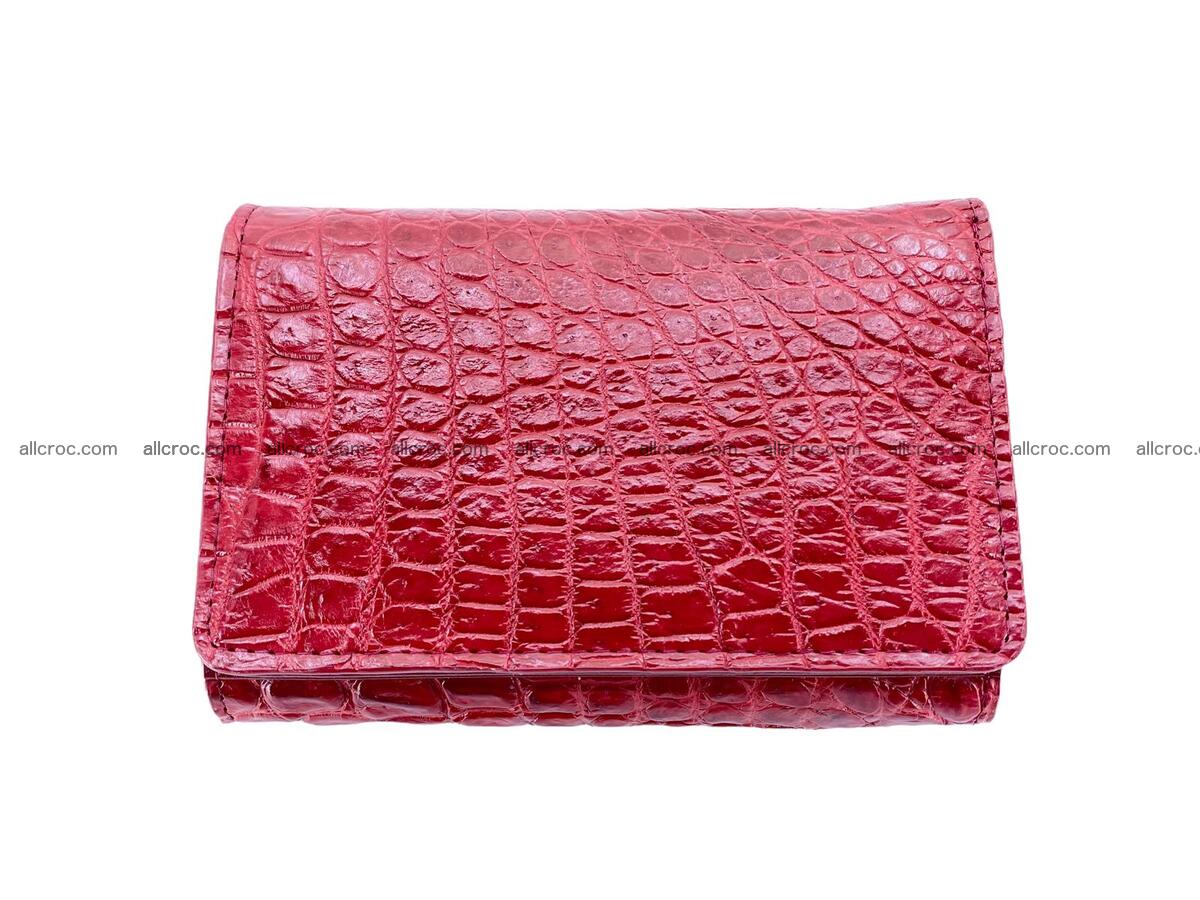 Crocodile skin wallet with coin pocket 1947 Foto 3