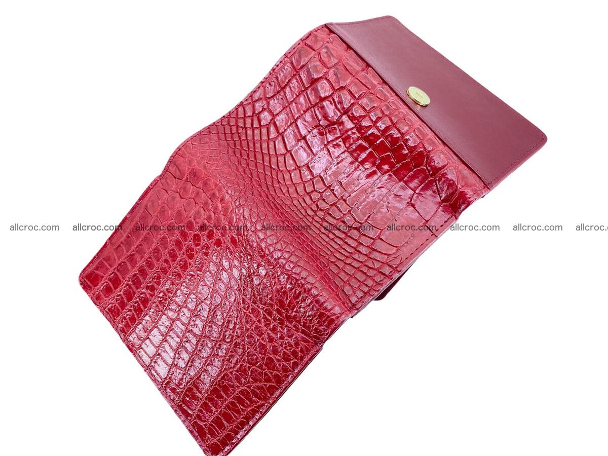 Crocodile skin wallet with coin pocket 1947 Foto 4