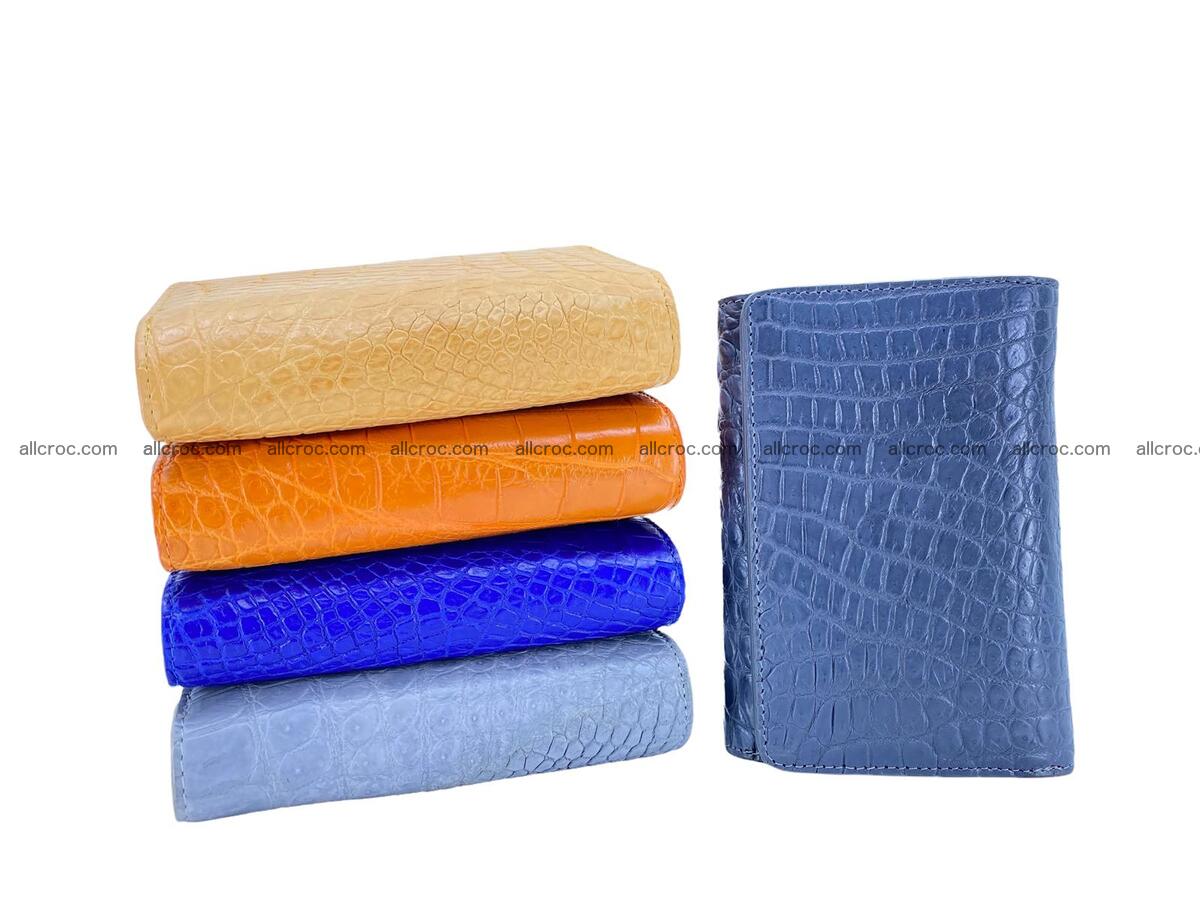 Crocodile skin wallet with coin pocket 1955 Foto 7