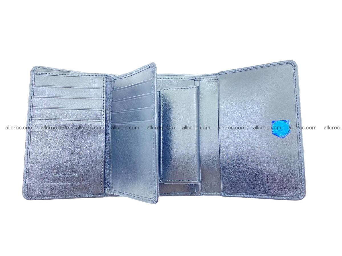 Crocodile skin wallet with coin pocket 1942 Foto 5