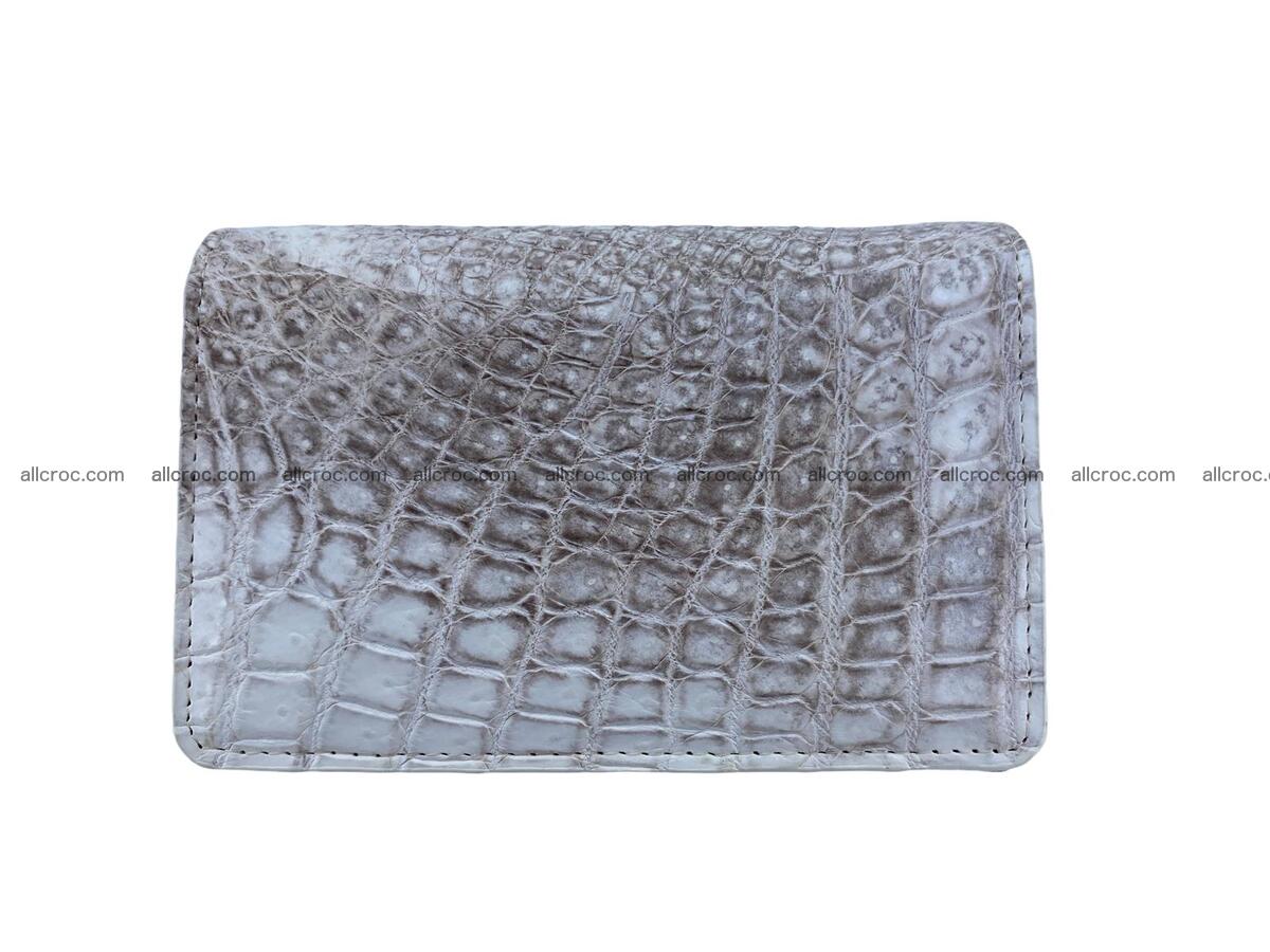Crocodile skin wallet with coin pocket 1961 Foto 3