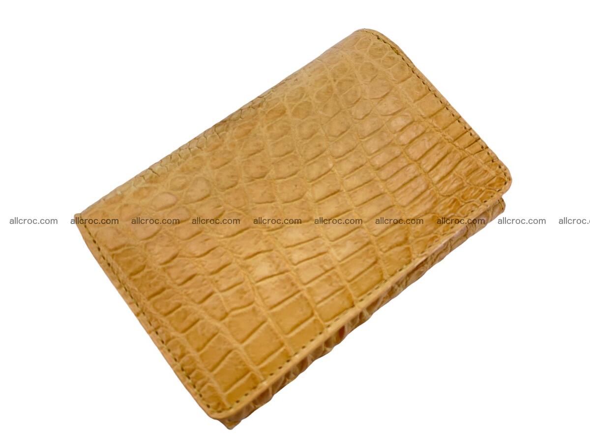 Crocodile skin wallet with coin pocket 1953 Foto 1