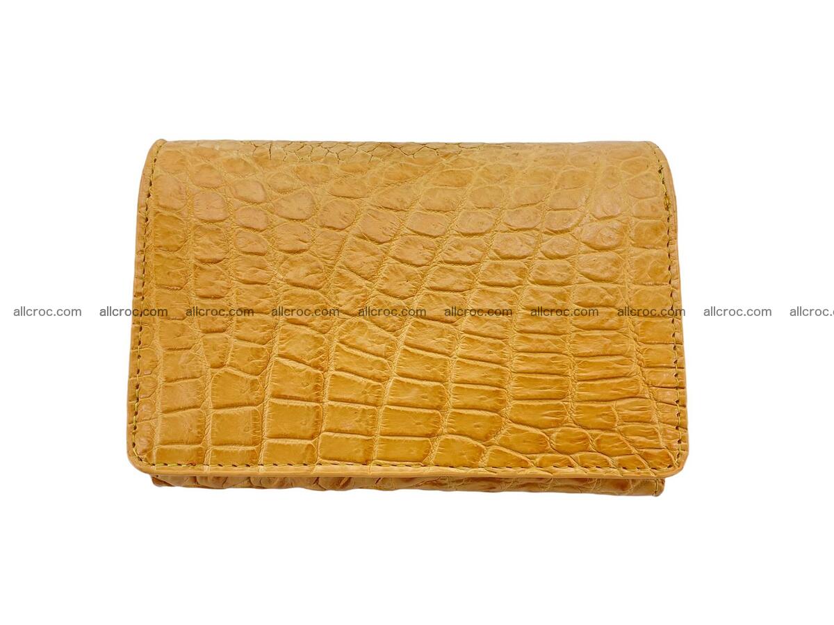 Crocodile skin wallet with coin pocket 1953 Foto 3