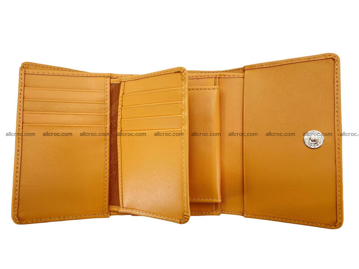 Crocodile skin wallet with coin pocket 1953 Foto 5
