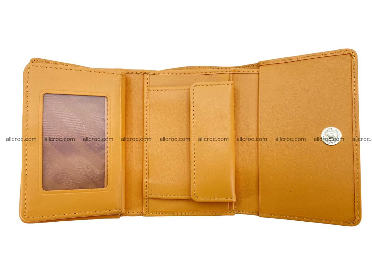 Crocodile skin wallet with coin pocket 1953 Foto 6