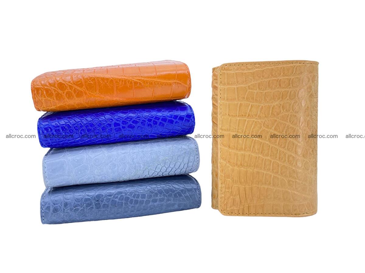Crocodile skin wallet with coin pocket 1953 Foto 7