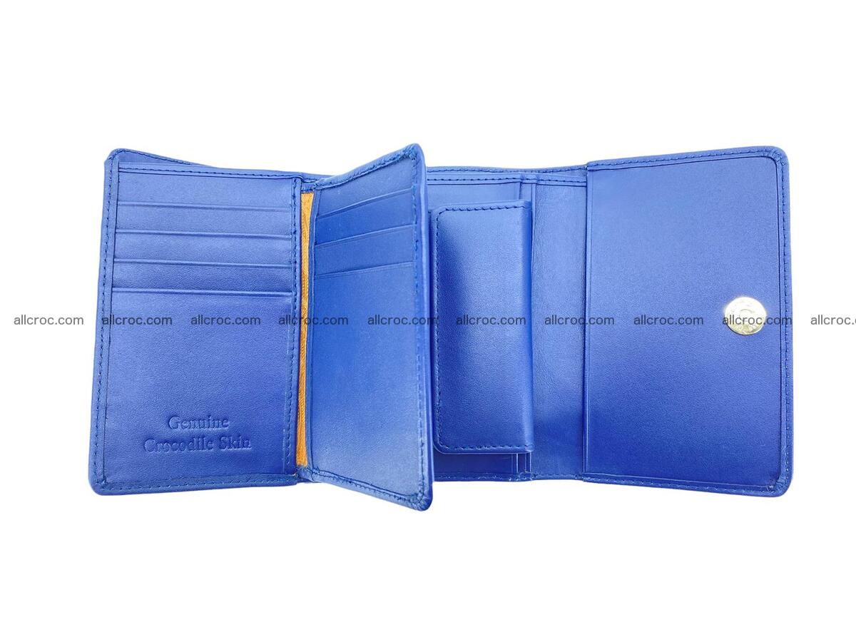 Crocodile skin wallet with coin pocket 1943 Foto 5