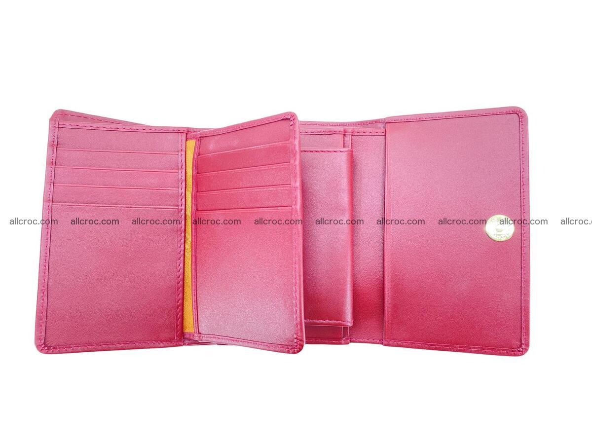 Crocodile skin wallet with coin pocket 1946 Foto 5