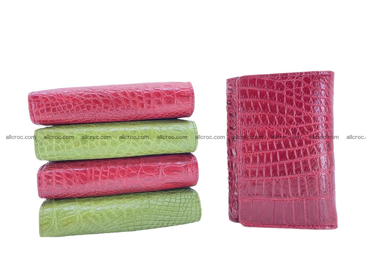 Crocodile skin wallet with coin pocket 1946 Foto 7