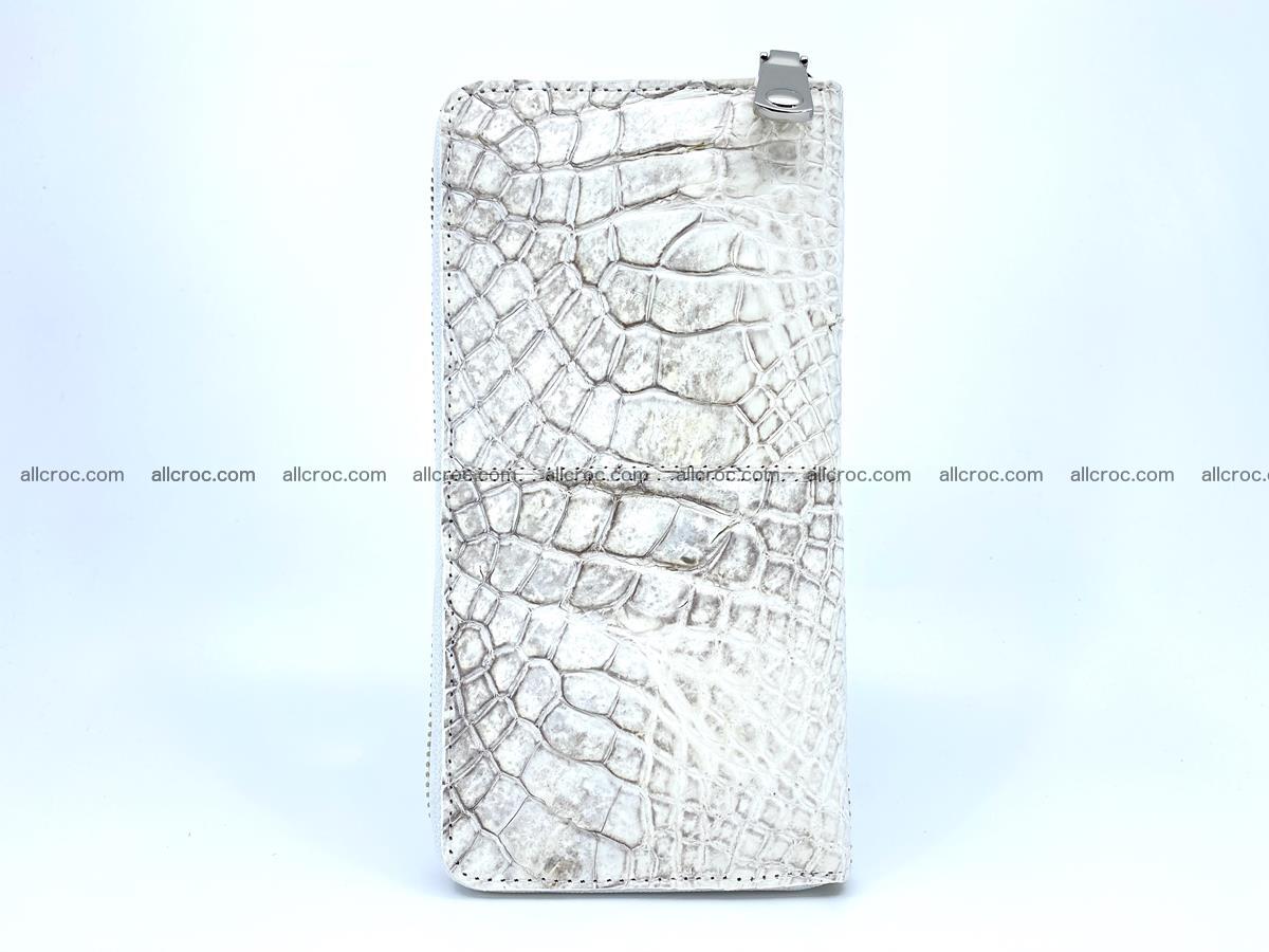 Crocodile skin wallet with zip 968 Foto 4