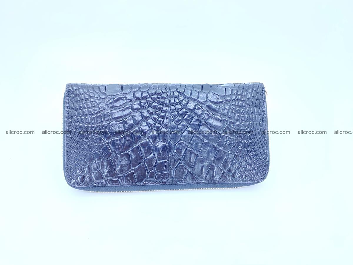 Crocodile skin wallet with zip 1150 Foto 2