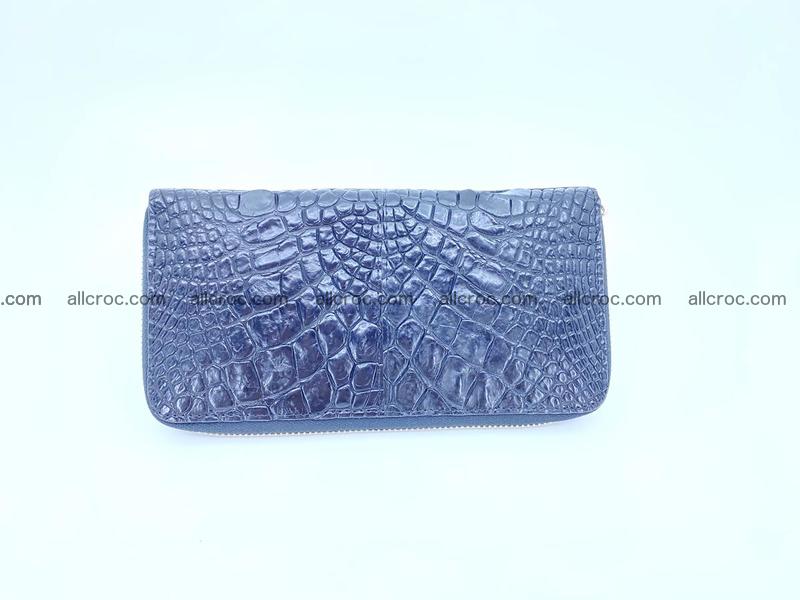 Crocodile skin wallet with zip 1150