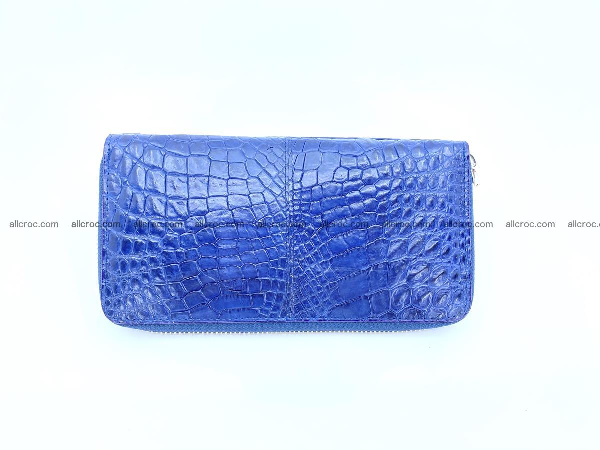 Crocodile skin wallet with zip 1154 Foto 2