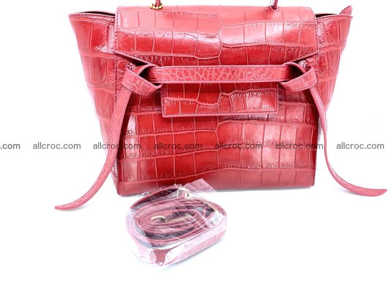 Crocodile skin women's handbag 1324