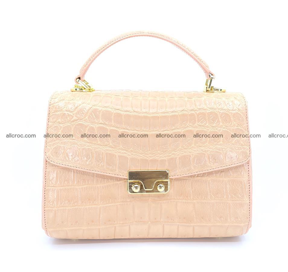 Crocodile skin women's handbag 1325 Foto 0