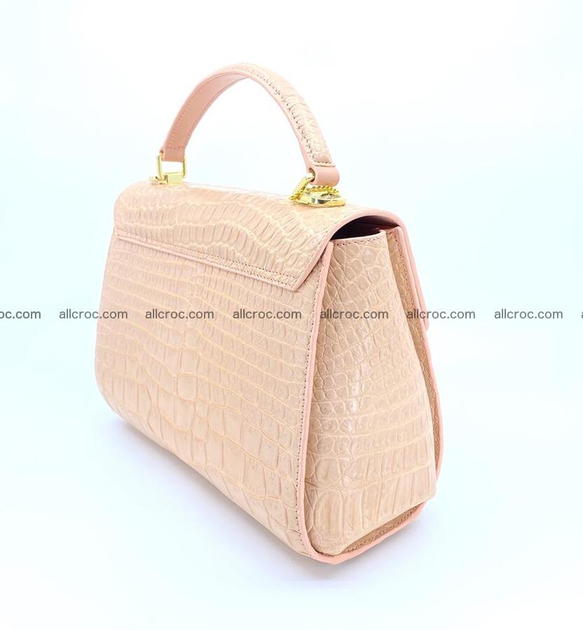 Crocodile skin women's handbag 1325 Foto 5