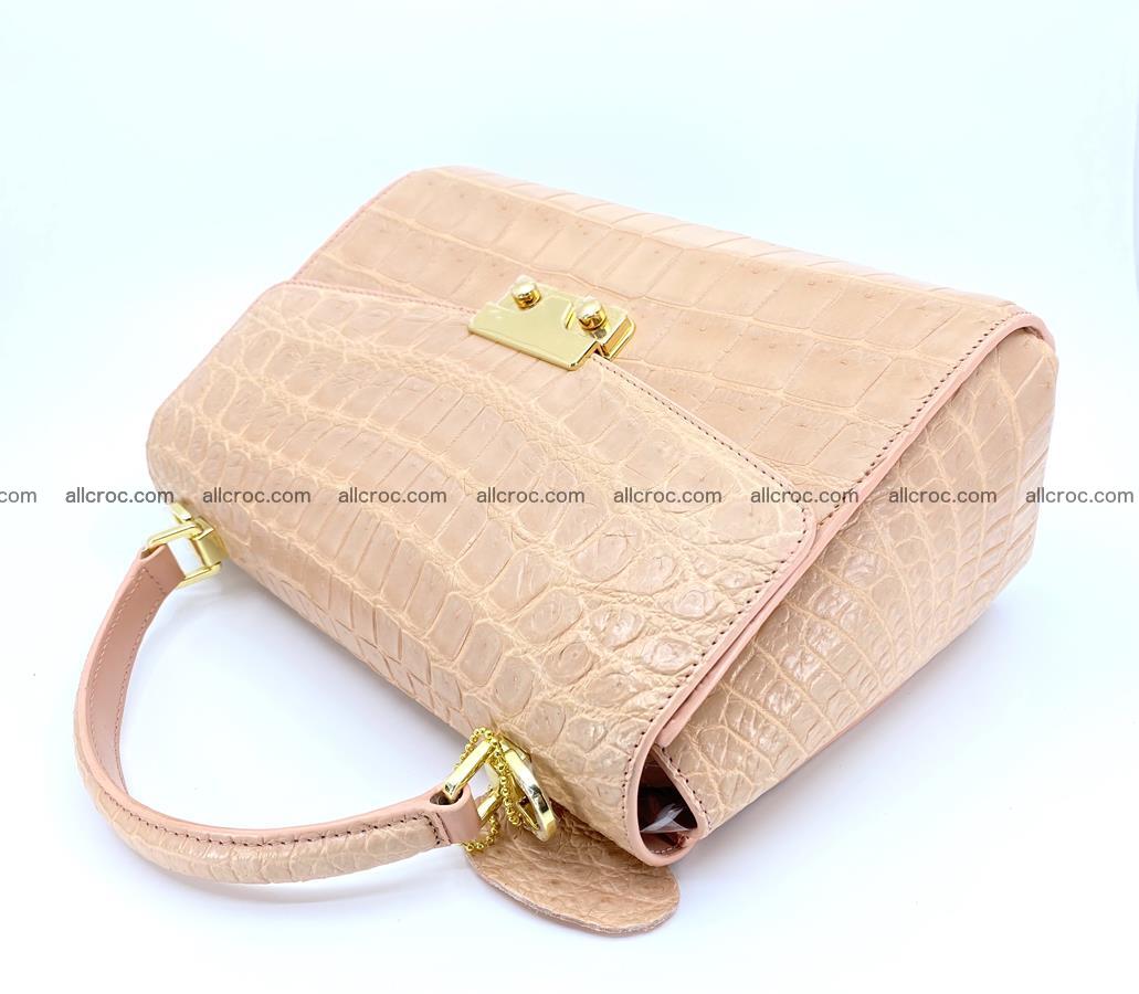 Crocodile skin women's handbag 1325 Foto 10