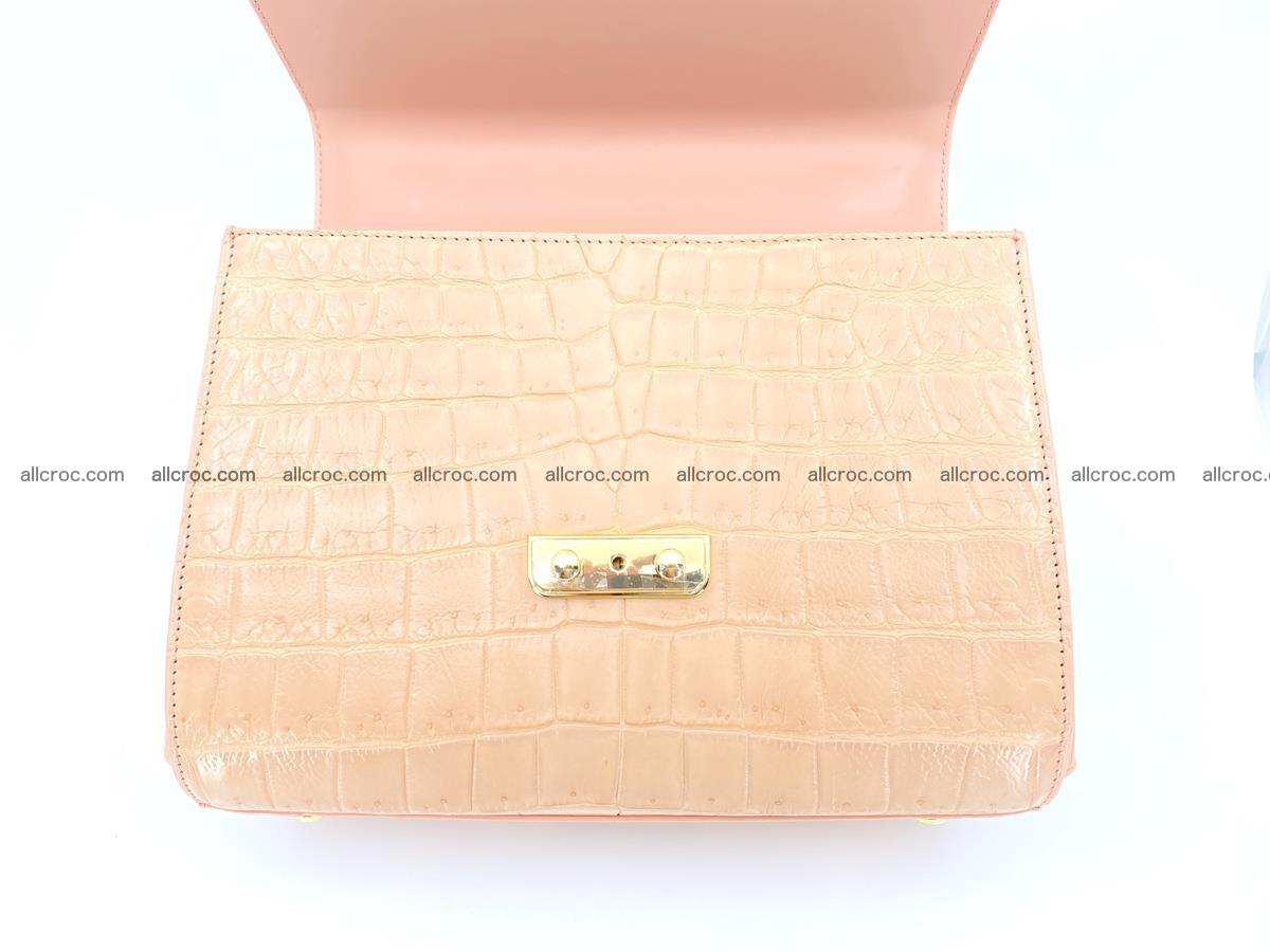 Crocodile skin women's handbag 1325 Foto 14