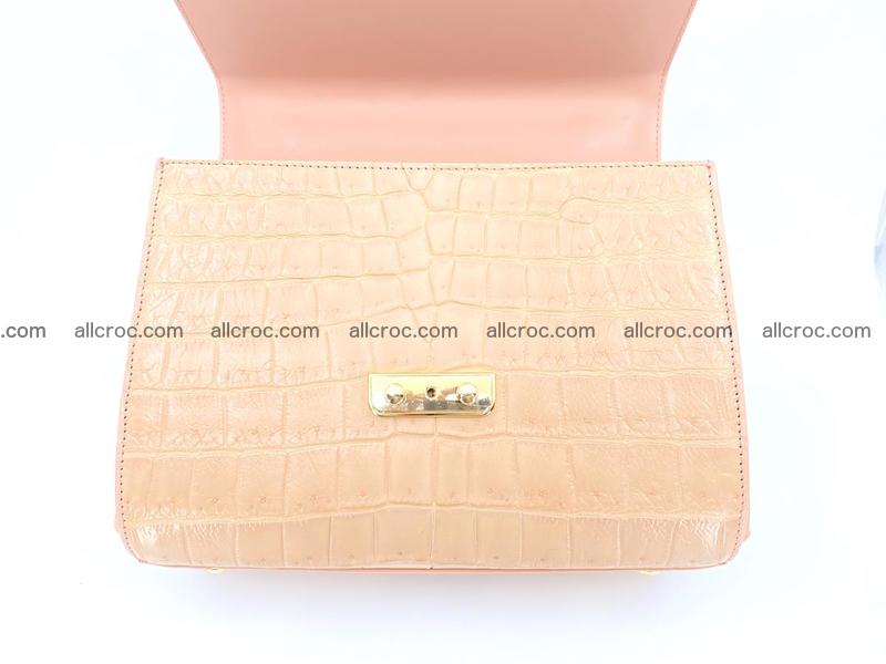 Crocodile skin women's handbag 1325