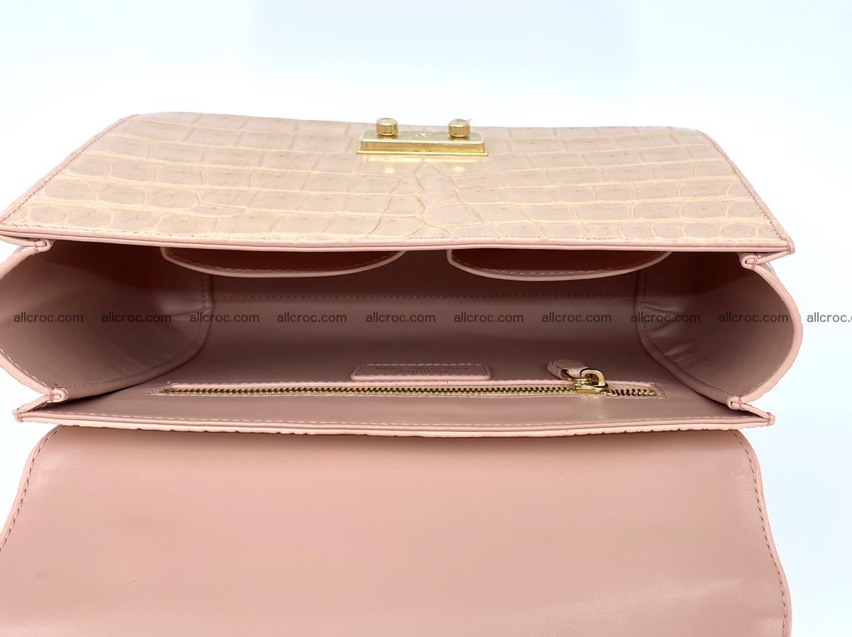 Crocodile skin women's handbag 1325 Foto 16
