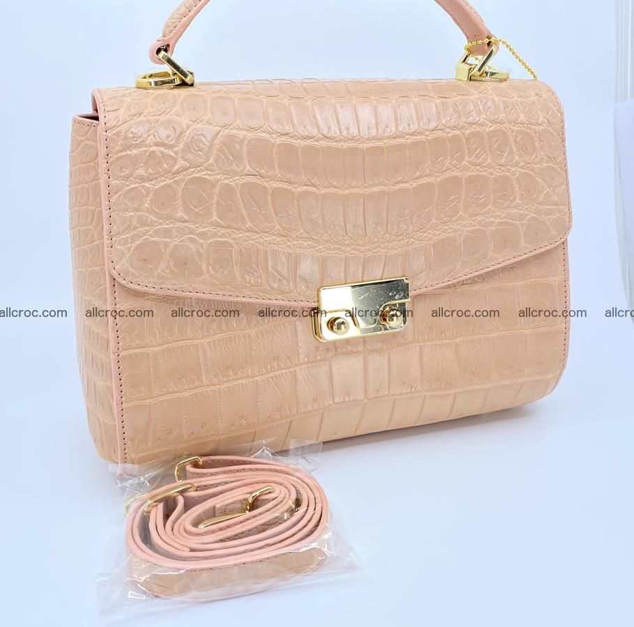 Crocodile skin women's handbag 1325 Foto 11